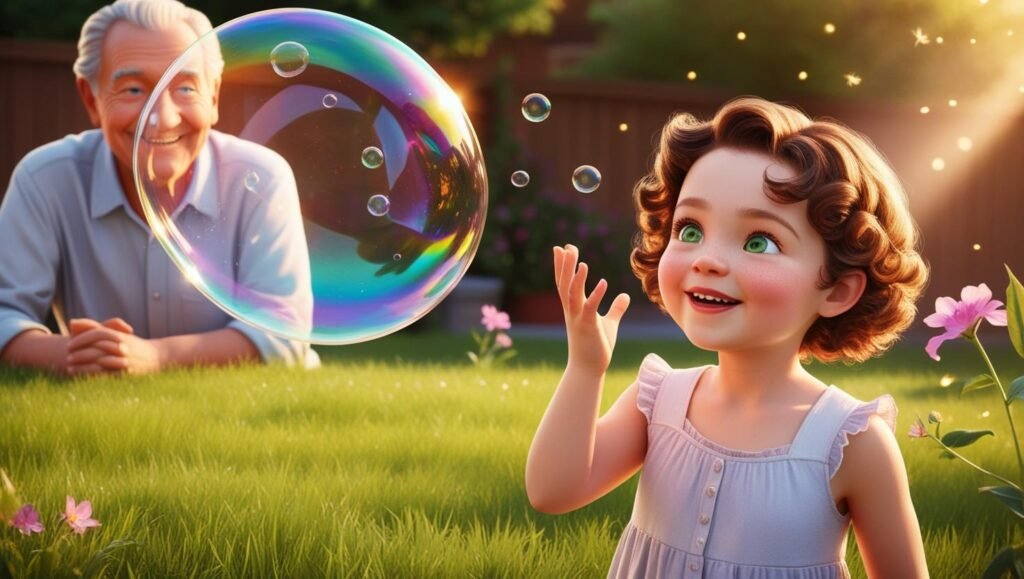 Ella Blows the Magic Bubble