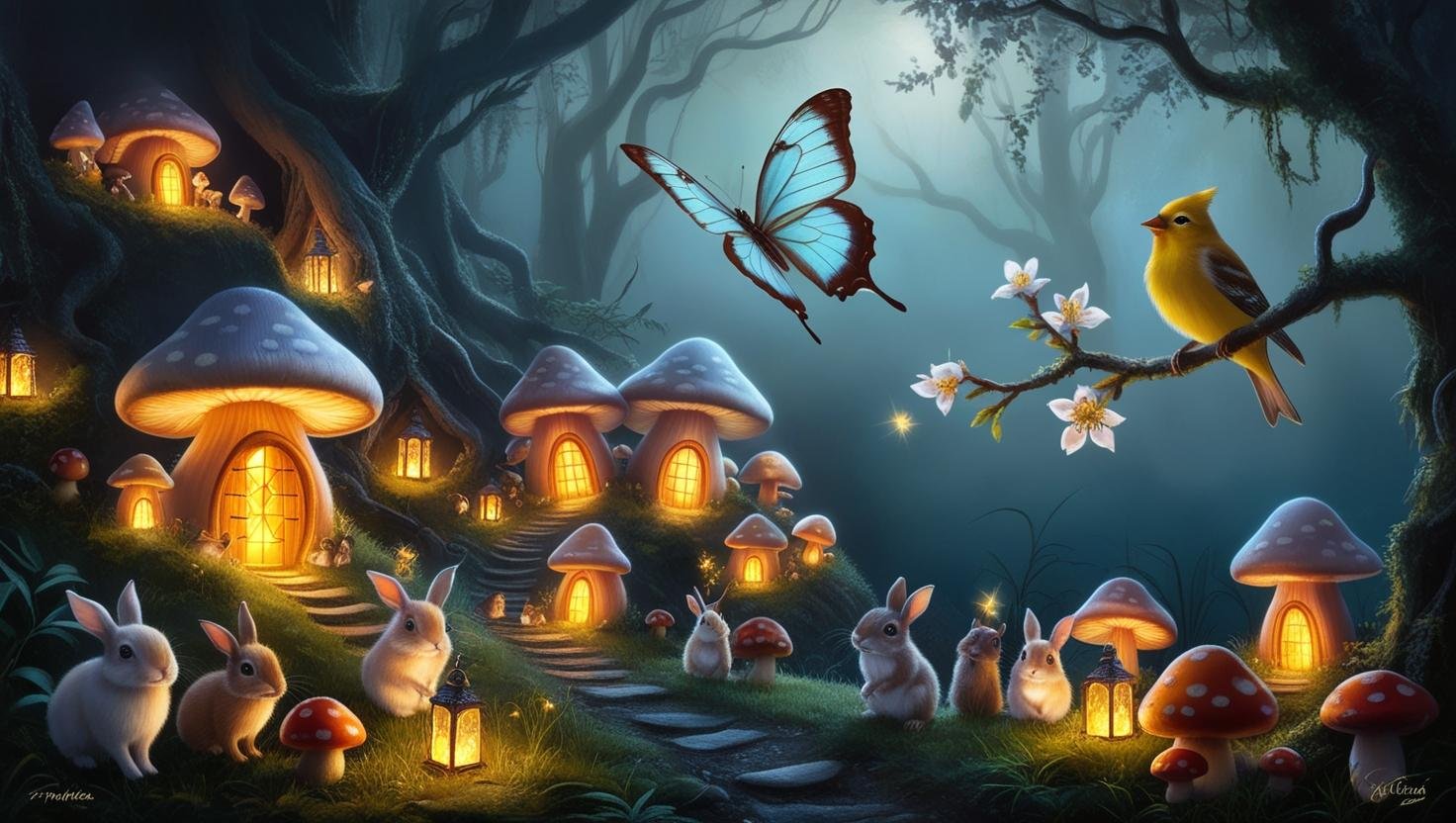 The Butterfly and the Secret Village 1