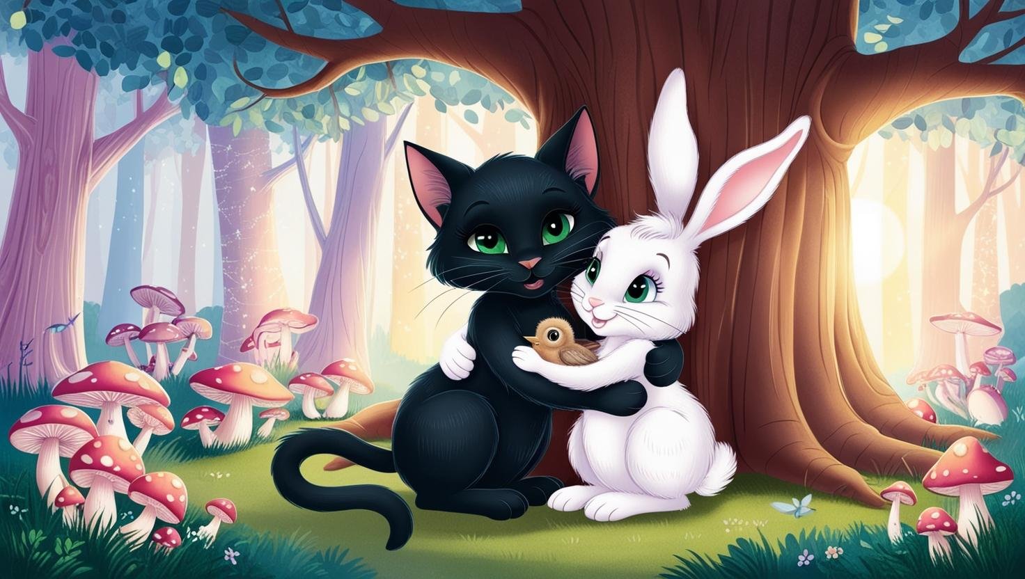 Digi the Cat and the Rabbit Who Couldn't Hop 1