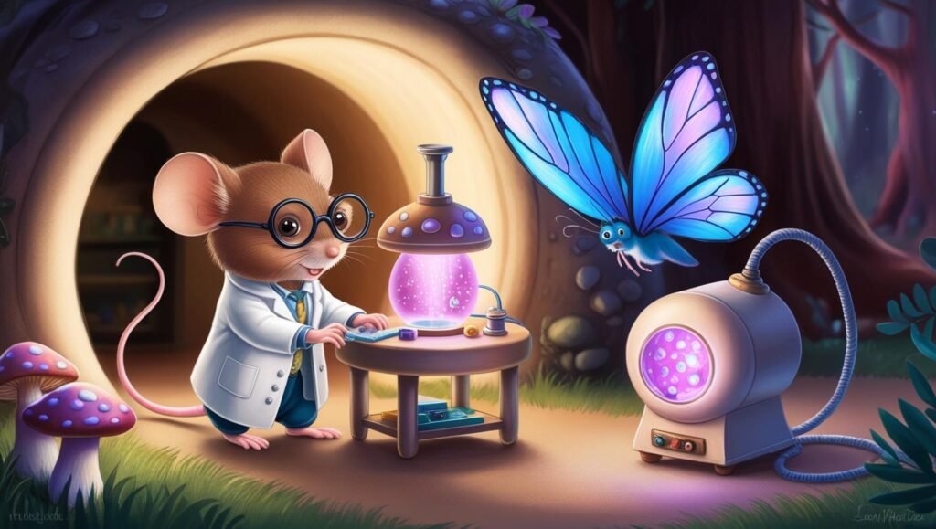 Professor Whiskers and the Brilliant Butterfly