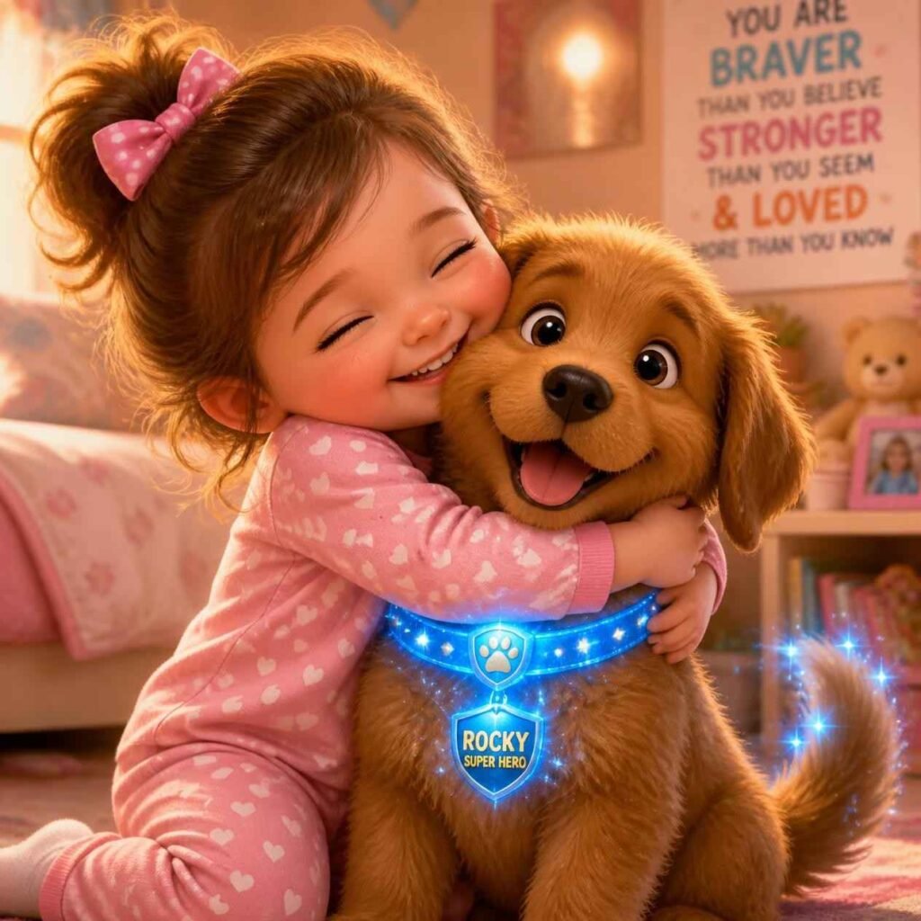 Rocky the Brave Puppy Saves Baby Ella