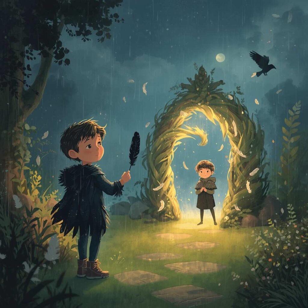 The Crow Who Became a Boy